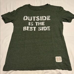 Original Retro Brand Green Graphic T-Shirt
